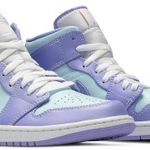 Tênis Air Jordan 1 Mid Purple Pulse