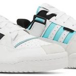 Tênis Adidas Forum Exhibit  Low White Pulse Aqua
