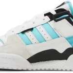 Tênis Adidas Forum Exhibit  Low White Pulse Aqua