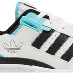 Tênis Adidas Forum Exhibit  Low White Pulse Aqua