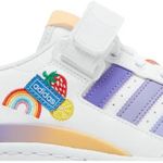 Tênis Adidas Forum Low J White Light Purple