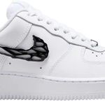 Tênis Nike Air Force 1 '07 LX Molten Metal Swoosh Pack - Black