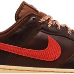 Tênis Nike Dunk Low Light British Brown