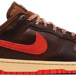 Tênis Nike Dunk Low Light British Brown