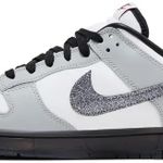 Tênis Nike Dunk Low Glitter Swoosh