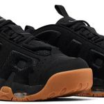 Tênis Nike Air More Uptempo Low Black Gum