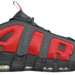 Tênis Nike Air More Uptempo Low Dark Grey Light Crimson