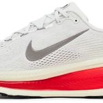 Tênis Nike Air Zoom Vomero 18 Platinum Tint Siren Red