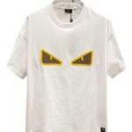 Camisa Fendi Bag Bugs Eyes White