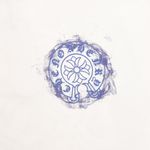 Camisa Chrome Hearts White Purple