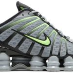 Tênis Nike Shox TL Wolf Grey Lime