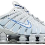 Tênis Nike Shox TL Metallic Platinum Blue Tint
