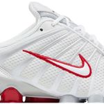 Tênis Nike Shox TL Platinum Tint Gym Red