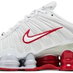 Tênis Nike Shox TL Platinum Tint Gym Red