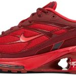 Tênis Nike Supreme x Shox Ride 2 Speed Red