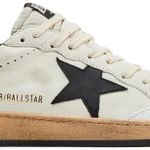 Tênis Golden Goose Ball Star White Black