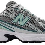 Tênis New Balance 740 v2 Silver Metallic New Spruce