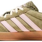 Tênis Adidas Gazelle Indoor Focus Olive Clear Pink