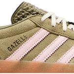 Tênis Adidas Gazelle Indoor Focus Olive Clear Pink