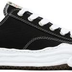 Tênis Maison Mihara Yasuhiro Hank OG Sole Canvas Low Black White