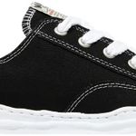 Tênis Maison Mihara Yasuhiro Hank OG Sole Canvas Low Black White