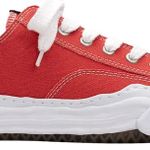 Tênis Maison Mihara Yasuhiro Hank OG Sole Canvas Low Orange
