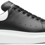 Tênis Alexander McQueen Oversized Sneaker Black White