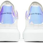 Tênis Alexander McQueen Oversized Sneaker White Iridescent