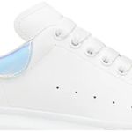 Tênis Alexander McQueen Oversized Sneaker White Iridescent