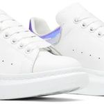 Tênis Alexander McQueen Oversized Sneaker White Iridescent