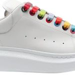 Tênis Alexander McQueen Oversized Sneaker White Multi