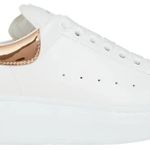 Tênis Alexander McQueen Oversized Sneaker White Bronze