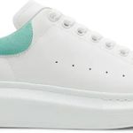Tênis Alexander McQueen Oversized Sneaker White Teal