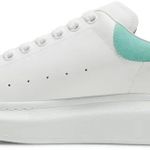 Tênis Alexander McQueen Oversized Sneaker White Teal