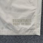 Bermuda Fear of God Essentials Nylon Running Shorts White