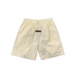 Bermuda Fear of God Essentials Nylon Running Shorts Cream