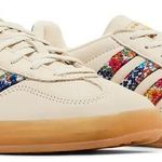 Tênis Adidas Liberty London x Wmns Gazelle Indoor Floral Embroidery - Off White