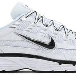 Tênis Nike P-6000 White Metallic Silver Black