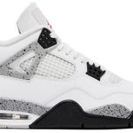 Tênis Air Jordan 4 Retro OG White Cement 2025