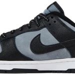 Tênis Nike Dunk Low Black Grey Green Strike