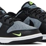 Tênis Nike Dunk Low Black Grey Green Strike