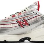 Tênis New Balance ThisisNever x 1000 Silver Valiant Poppy