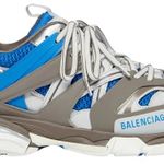Tênis Balenciaga Track LED Sneaker Light Grey Blue
