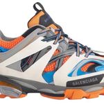 Tênis Balenciaga Track LED Sneaker Orange Grey