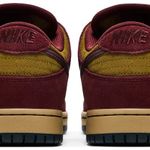 Tênis Nike Dunk Low SB Dark Team Red Olive Flak