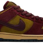 Tênis Nike Dunk Low SB Dark Team Red Olive Flak