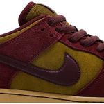 Tênis Nike Dunk Low SB Dark Team Red Olive Flak