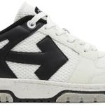 Tênis Off-White Out of Office Slim White Black Speckled