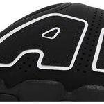 Slide Air More Uptempo Black - Grey Sole