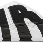 Slide Air More Uptempo White Black Red